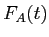 $F_A(t)$