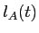 $l_A(t)$