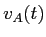 $v_A(t)$