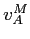 $v^M_A$