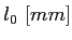$l_0 \,\,[mm]$