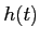 $h(t)$
