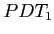 $PDT_1$